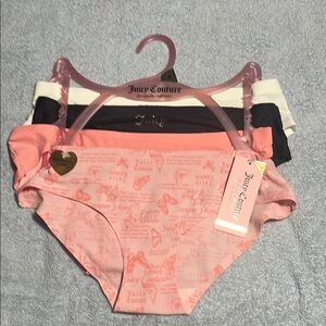 Juicy Couture 4 pk panties